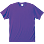 4.3オンス ドライクールファストTシャツバイオレットパープル