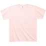 スパーヘビーTシャツライトピンク